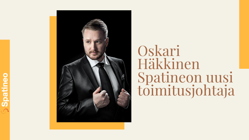 Oskari Hakkinen Spatineon Uusi Toimitusjohtaja 2021
